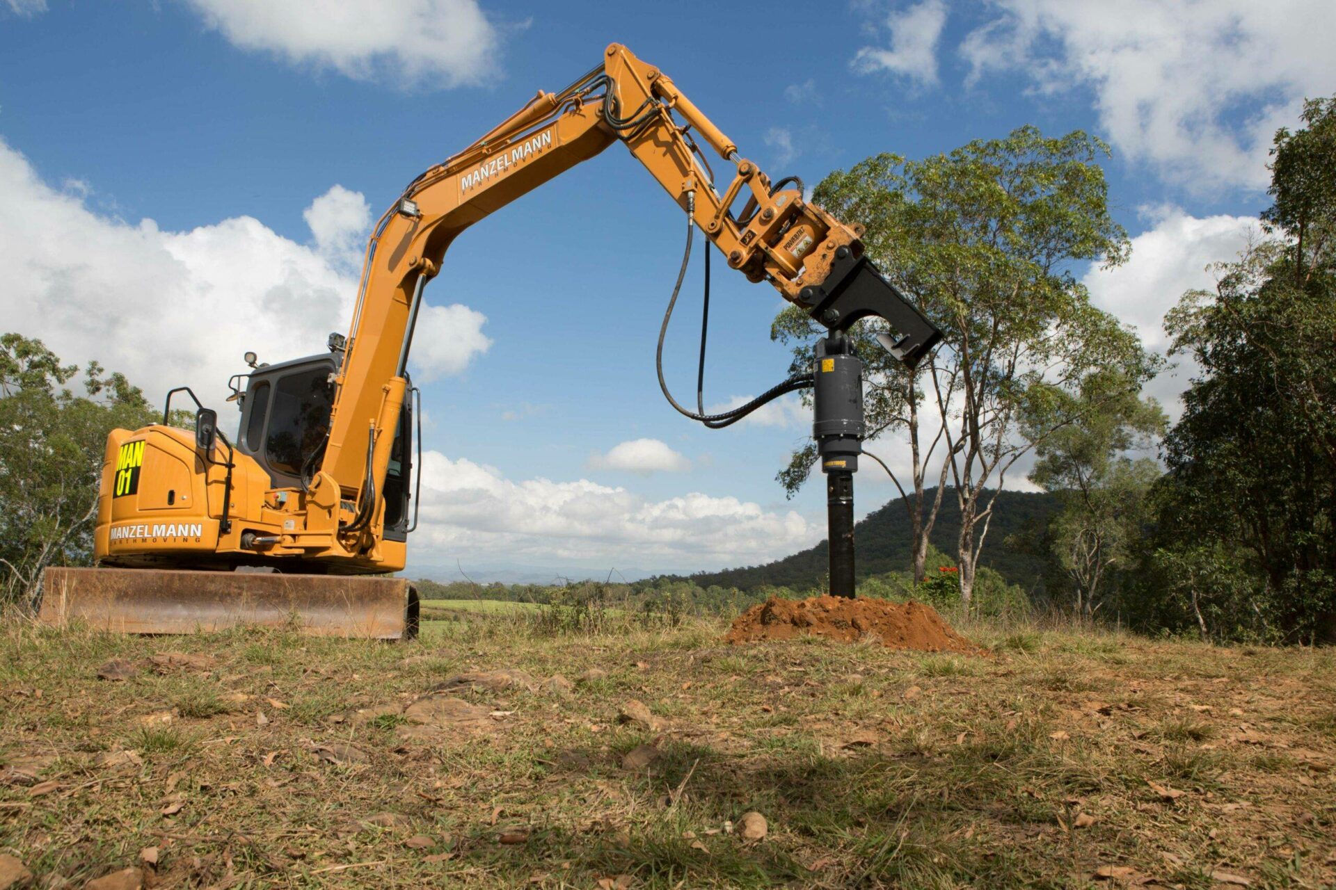 11000-45 auger drive on excavator