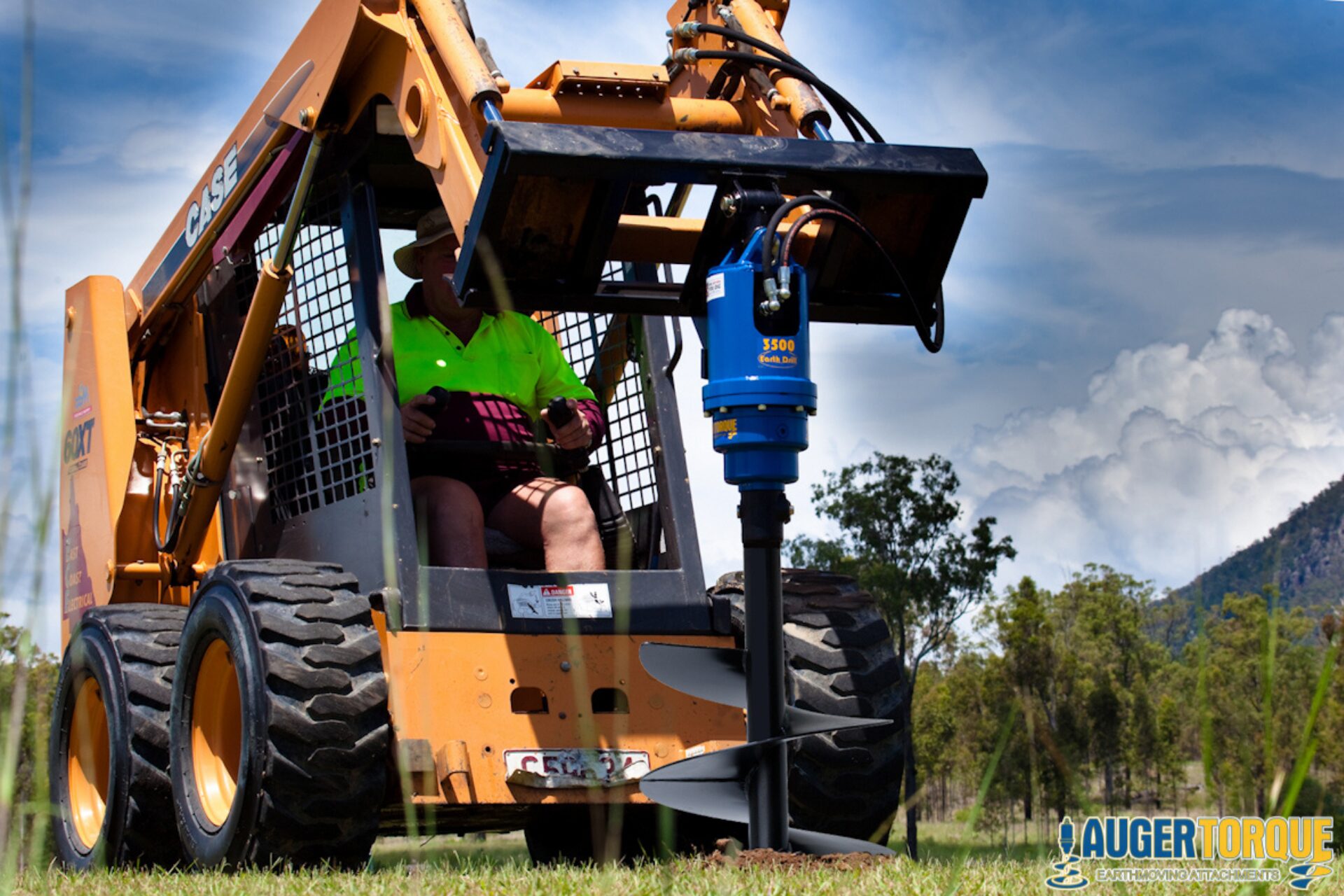 Skid Steer Auger Package Standard Flow & High Flow Models