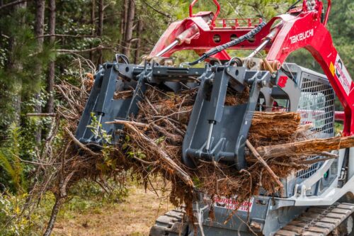 solesbees equipment skid steer grapple rake