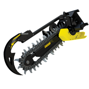Mini Excavator Trencher - XD Range - Machines up to 8 tons - Up to 60" Depth & 12″ Width