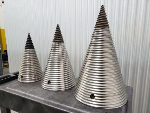 log splitter cone 3 sizes