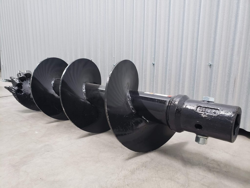 thumbnail image 2 of Danuser 4.5 X 48 Inch Bullet Rock Auger Bit - Hex Collar, Skid Steer Attachment - Model 200152, BH7004, USA Made 2 of 6