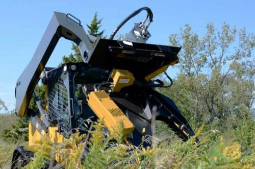 skid steer tree shear htc