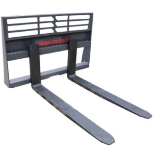 Skid Steer Pallet Forks - 48" Long - 4,400lb Capacity