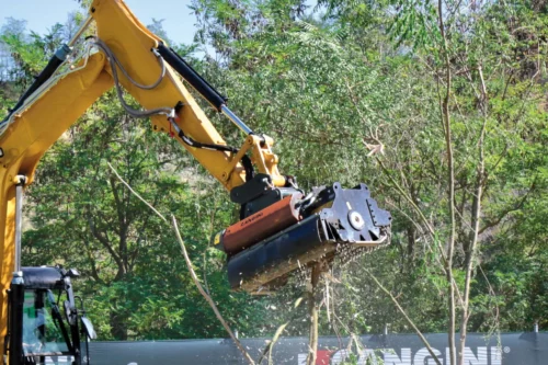 excavator flail mower cangini
