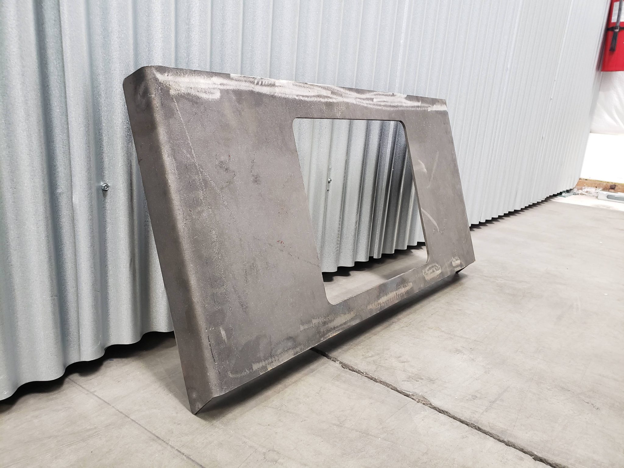 Skid Steer Mounting Plate Blank Universal Heavy Duty