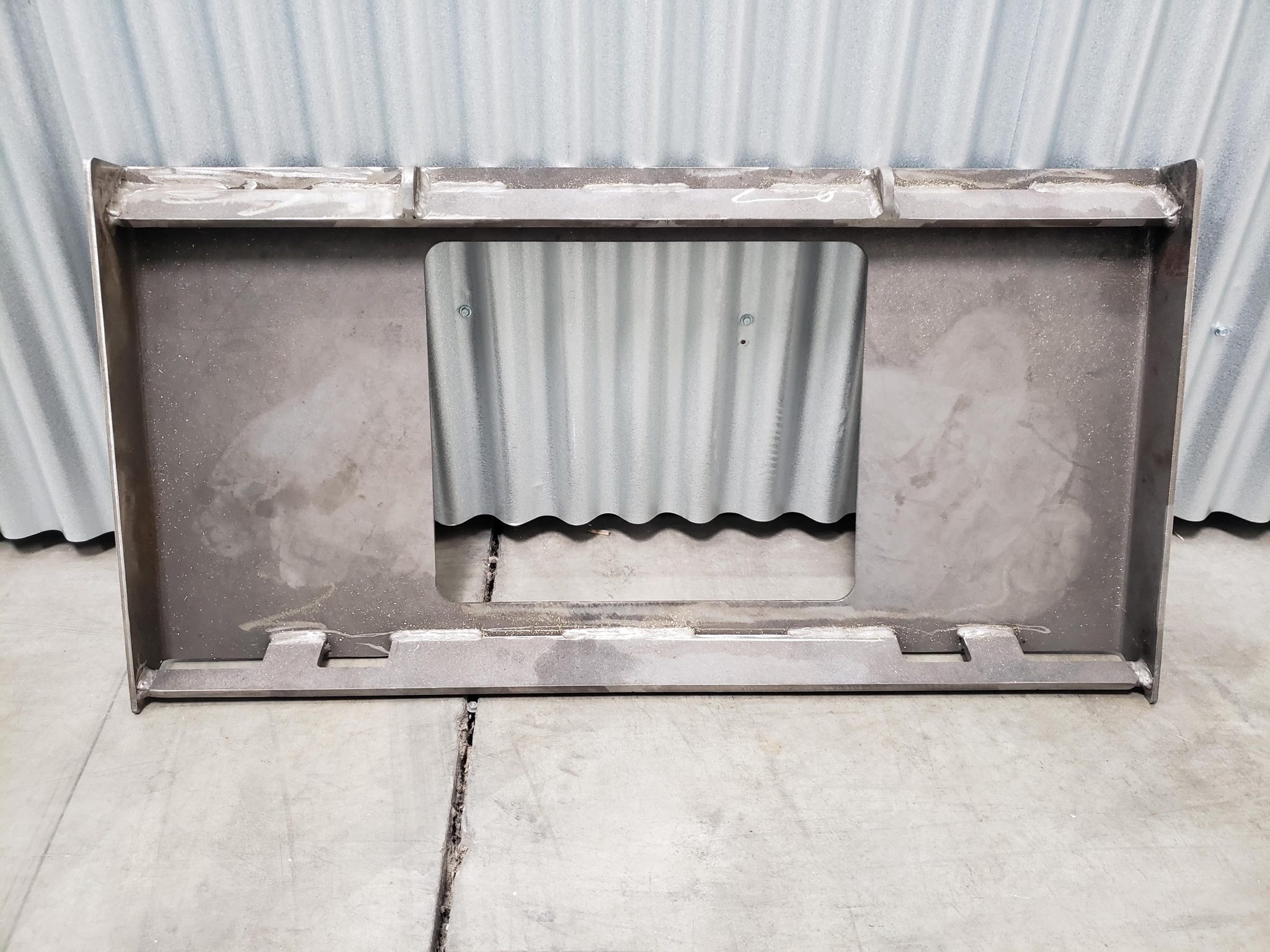 Skid Steer Mounting Plate Blank Universal Heavy Duty