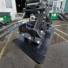 Excavator Compactor Plate on Takeuchi TB260 Excavator