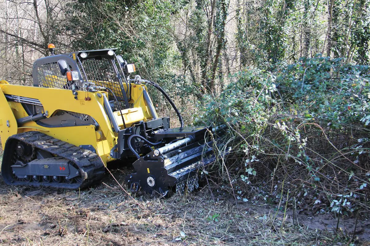 Skid Steer Flail Mower from Cangini Italy