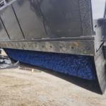skid steer pickup broom underside