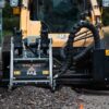 FAE Cold Planer Attachment on CAT skid steer