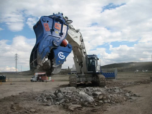 trevi benne excavator pulverizer fr series