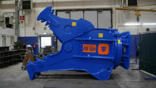 trevi benne excavator pulverizer fr120