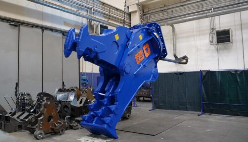 trevi benne excavator pulverizer fr series